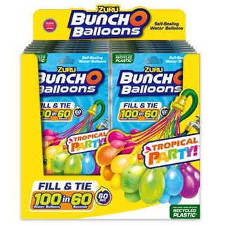 Bunch O Balloons Tropical Party 3pk CDU12