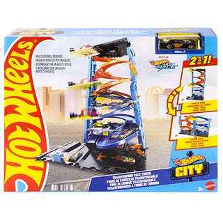 Hot Wheels City Transforming Race Tower
