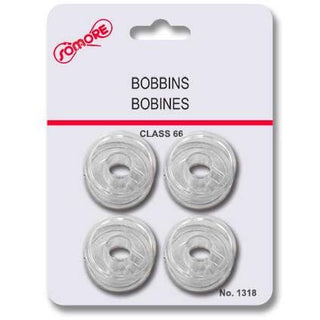 Symak Plastic Bobbins Class 66 4pk