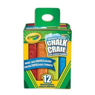 Crayola Washable Sidewalk Chalk 12pk