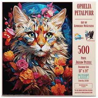 Sunsout Puzzle 500pc Ophelia Petalpurr