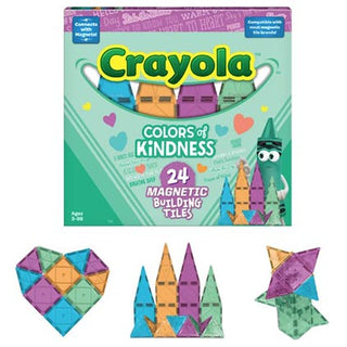 Crayola Colors of Kindness Magnetic Tiles 24pc