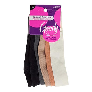 Goody Basic Headwraps Neutral 6pk D3