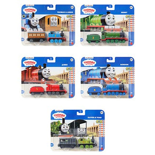 Thomas and Friends Deluxe Diecast Engine 2pk Asst Tray