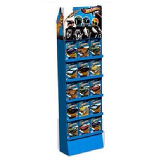 Hot Wheels Basic Car Floorstand contains 60 D1