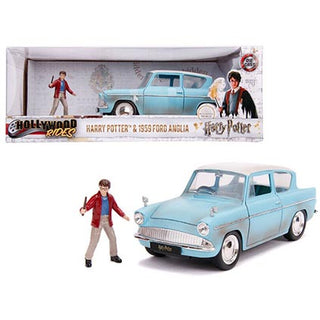 1:24 Harry Potter 1959 Ford Anglia with Harry Potter Figure 2.75In