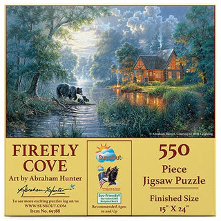Sunsout Puzzle 550pc  Firefly Cove