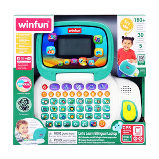 Winfun Lets Learn Bilingual Laptop