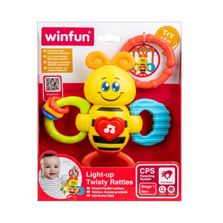 Winfun Light up Twisty Rattles Bee