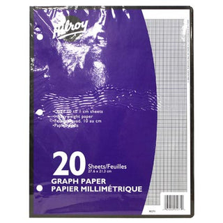 Hilroy Graph Paper 20 Sheets