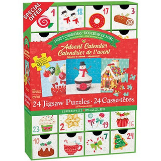 Puzzle Sweet Christmas Advent Calendar 1200pc