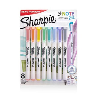 Sharpie Marker SNote Dual Tip 8pk