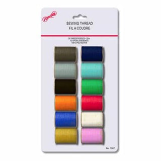 Symak Polyester Sewing Thread 12pk