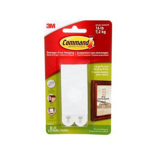Command Large Picture Hanging Strips 15 lbs