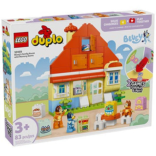 Lego Bluey Bluey's Family House with Memory Game