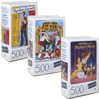 Puzzle Retro Blockbuster VHS Movie 500pc Asst