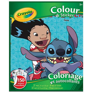 Crayola Colour and Sticker Lil and Stitch