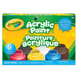Crayola Acrylic Paint Set 6pc