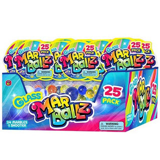 Glass Marbalz 25Pk CDU24