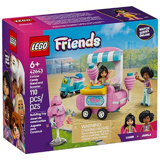 Lego Friends Cotton Candy Stand And Scooter 110pcs