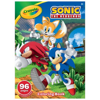 Crayola Colouring 96pg Sonic