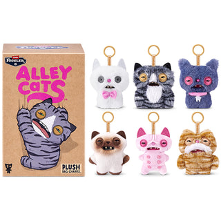 Fuggler Non Licensed Mini Alley Cat Keyrings 5In Series 1 CDU6