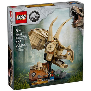 Lego Jurassic World Dinosaur Fossils Triceratops Skull 468pcs