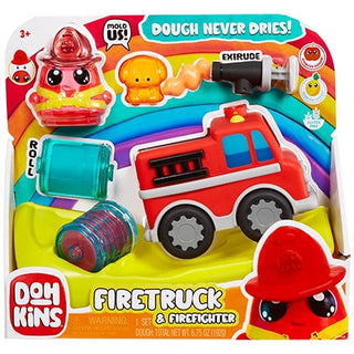 DohKins Fire Truck and Firefighter