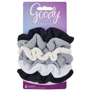 Goody Seamless Sweatstretch Elastics Black 8pcs D3