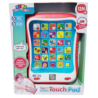 Tap and Learn Touch Pad