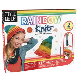 Spicebox Style Me Up Deluxe Rainbow Knit