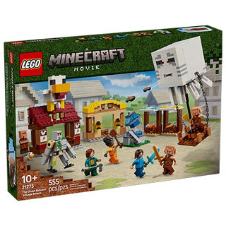 Lego Minecraft The Ghast Balloon Village Attack 555pcs