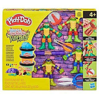 PlayDoh Tmnt Cowabunga Creations