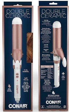 Conair Double Ceramic Curling Iron 1.5In