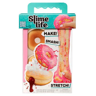 Slime Life Donuts Pink Icing Round and Jelly Filled