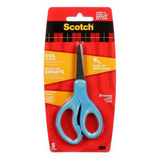 Scotch Kids 5in Scissor Soft Grip Blunt Blue