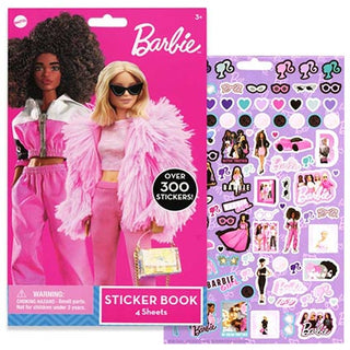 Sticker Pad Barbie 4 Pad Sheet