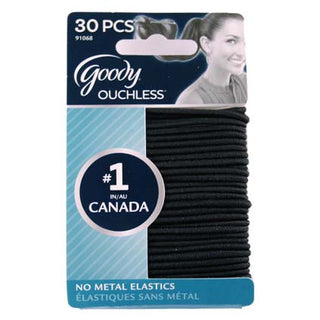 Goody Ouchless Elastics Black 2mm D6