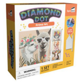 Spice Box Diamond Dot Animal Art