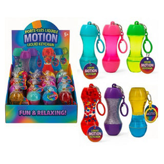 Motion Liquid Keychain Asst CDU24
