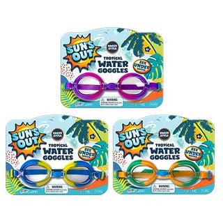 Suns Out Tropical Water Goggles