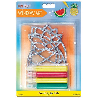 Creativity For Kids Window Art Fun Fruit