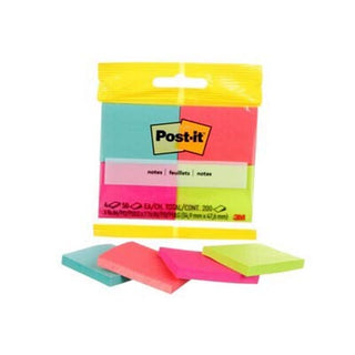 Post It Notes Poptimistic Collection 2in x 1.5in 4Pk