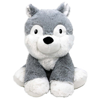 Plush Sitting Animals 12In Wolf