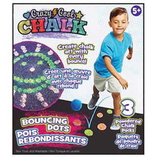Crazy Cool Chalk Bouncing Dots