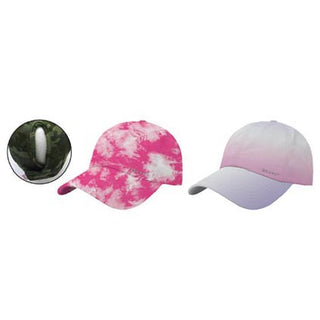 Secret ACAWHA0273 Ladies Sublimated Ponytail Cap Asst