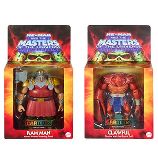Masters of the Universe Orgins Deluxe Figures Asst