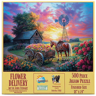 Sunsout Puzzle 500pc Flower Delivery