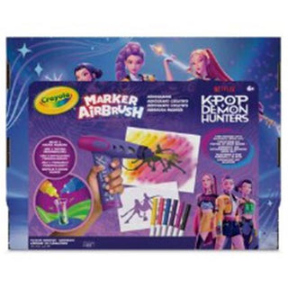 Crayola KPop Demon Hunters Marker Airbrush
