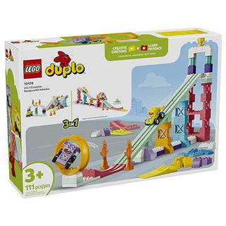 Lego Duplo 3 In 1 Creative Ramps With Vehicles
